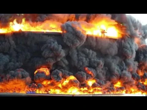 أولي لحظات إنفجار امريكا.. شاهد أخطر وأقوي إنفجار يضرب لوس أنجلوس اليوم ولقطات مرعبة فيديو من الحدث.